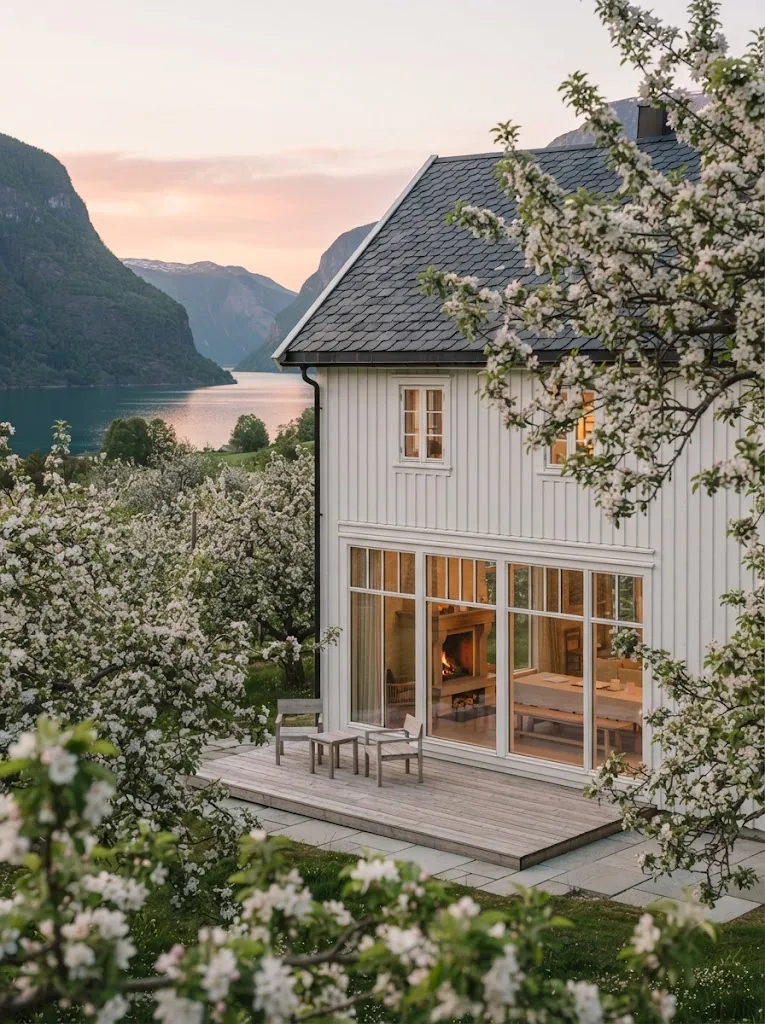 Artist's impression of the planned Orchard House, a separate house among the fruit trees